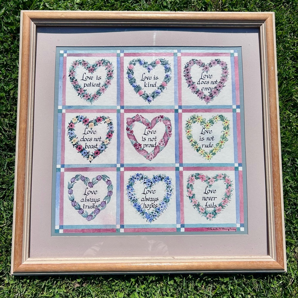 Vintage Love is… Wall Art